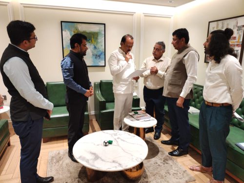Meeting wirh Ajit Pawar Meeting wirh Ajit Pawar